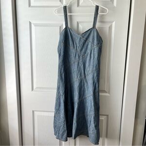 Lauren Ralph Lauren denim sundress size 8